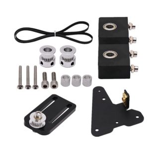 Kits de mise e niveau d'imprimante 3D Creativitye Ender 3 / CR10 double axe Z T8 Kits de vis mere Support profile en aluminium avec poulie pour imprimante 3D - ender3