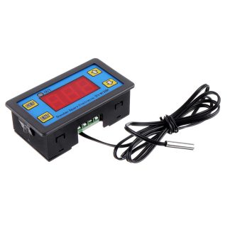 3 pcs W1308H LED Micro-ordinateur Affichage Numerique Contreleur de Temperature Thermostat Reglable Intelligent Time Controller 12 V