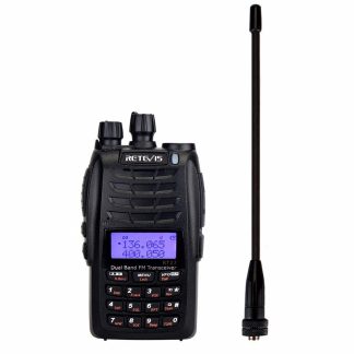 Retevis RT23 talkie-walkie talkie-walkie UHF + VHF 136-174 + 400-480Mhz Dual PTT reception double 1750Hz Ham radio A9122A