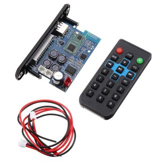 TDA7492P 25W + 25W carte amplificateur bluetooth carte decodeur MP3 WAV APE Audio sans perte USB TF AUX DC12V-24