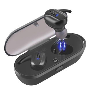 Bakeey T26 TWS Bluetooth 5.0 Sans fil ecouteurs In-Ear HiFi Sport etanche Stereo Appel bilateral Casque Avec Micro Boete De Recharge - Blanc