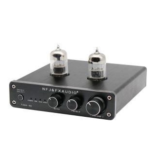 NFJ & FX-AUDIO TUBE-06 Preamplificateur d'ampli e tubes e vide sans perte 6143 619 basse Preamplificateur - EU Noir