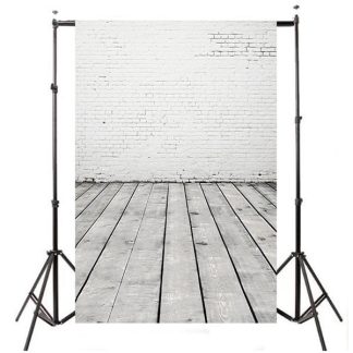 5x7ft 2.1mx1.5m bois studio theme etage brique de mariage props photographie fond