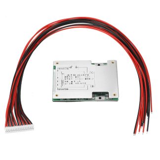 16S 48V 30A LiFePo4 Batterie Carte de Protection BMS PCB avec Balance peut fonctionner pour E-Bike EScooter