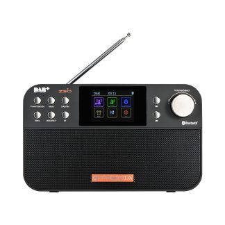 GTMEDIA Z3B Radio numerique portable DAB Radio FM Radio bluetooth stereo RDS haut-parleur radio multibande avec ecran LCD