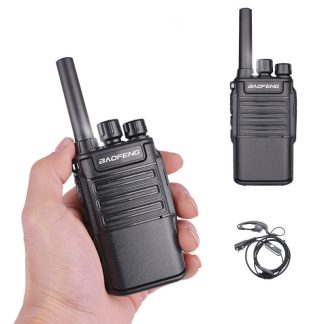 BAOFENG V8 Talkie-walkie portable sans fil 1800mAh emetteur-recepteur de communication Radio bidirectionnelle portable pour la randonnee escalade Camping - Prise UE