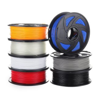 Anete 1KG 1.75mm Imprimante 3D PLA Filament pour Mendel Printrbot Reprap Prusa - Gris