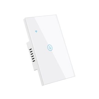 AC100-240V Tuya ZB interrupteur de chauffe-eau de chaudiere intelligente telecommande pour maison intelligente US 20A interrupteur de chaudiere via l'application Smart Life fonctionne avec Alexa - Noir