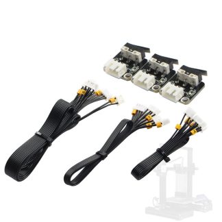 Interrupteur de fin de course e axe XYZ 3 pieces avec fil pour Ender 3/3 Pro / 3X / 3S piece d'imprimante 3D