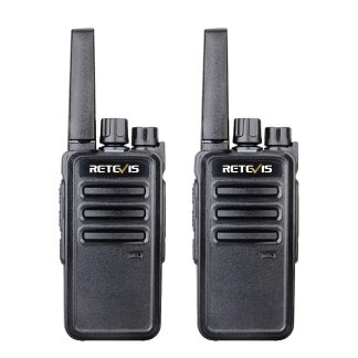 2PCS Retevis RT68 16 canaux Frequence 462 MHz Mini Ultra Light Handheld Radio Walkie Talkie Intercom - Prise UE