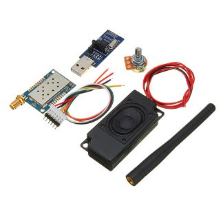 Kit de module de talkie-walkie tout-en-un emetteur-recepteur FM UHF SA828 Module d'interphone sans fil integre e petit volume