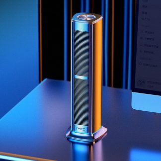 Bakeey F3 HIFI barre de son blutooth 5.0 haut-parleur caisson de basses vertical barre de son basse stereo mains libres pour telephone ordinateur portable TV ordinateur - Blanc