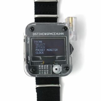 Montre DSTIKE Deauther V3 pour carte de developpement 2.4G WiFi ESP8266 avec antenne laser puissante 5dB FPC