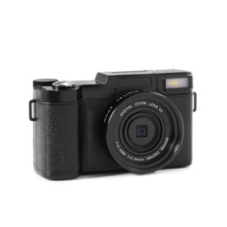 24MP HD 1080P Appareil photo numerique DSLR Mini camera SLR Zoom 4X ecran rotatif e 180 e - camera
