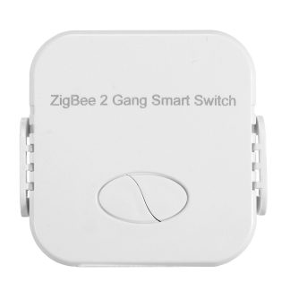 Module de relais de commutateur intelligent 1 gang/2 gangs telecommande Tuya ZigBe 3.0/WiFi fonctionne avec Alexa Google Home - Version WiFi Une fois