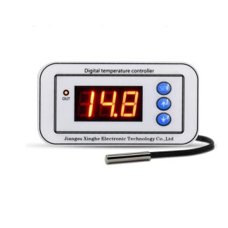 XH-W1328 5V12V interrupteur de commande de temperature de Thermostat numerique Mini contreleur de temperature de panneau integre - AC110 ~ 220V