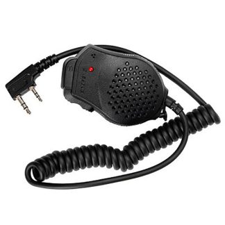 BAOFENG 8D82 Haut-parleur de microphone e main Double PTT Haut-parleur Radio Talkie-walkie Accessoires