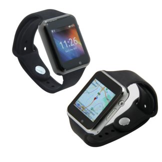 LILYGOe CH9102F QFN24 T-WATCH-2020 V3 Microphone IPS Touchable ESP32 WIFI Bluetooth Vibration Moteur Haut-parleur Accelerometre e trois axes Podometre Montre programmable Dispositif - Argente