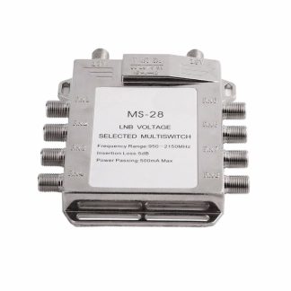 Jasen JS-MS28 2 dans 8 Convertisseur Distinction de satellite de l'antenne par satellite Multiswitch Platine LNB pour recepteur TV