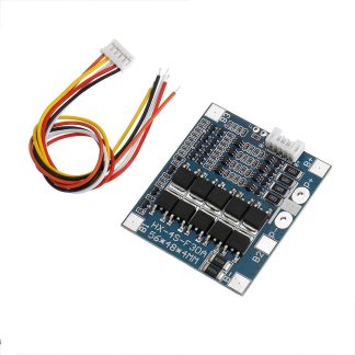 5 pieces 4S serie 3.2V panneau de Protection 30A 12.8V decharge avec equilibre Lithium fer phosphate Batterie panneau de Protection 10MOS