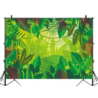 5x3FT 7x5FT 9x6FT vert foret tropicale humide photographie toile de fond fond Studio Prop - 1,8 x 2,7 m