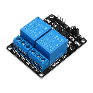10pcs module de relais 2 canaux 12V avec relais de protection de coupleur optique carte etendue Geekcreit pour Arduino - produits qui fonctionnent avec les cartes officielles Arduino