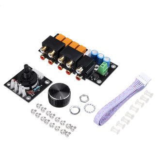 Tableau de selection de reglage de relais KYYSLB AC12-15V Selection du signal Audio Tableau de selection d'entree de commutation de source Audio