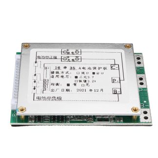 16S 60V 35A Li-Ion Lithium 18650 Batterie BMS PCB Protection Board avec UPS Energy Inverter - avec equilibre