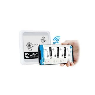 Wavesharee 4,2 pouces ecran NFC passif pour e-Paper Encre ESL Alimentation sans fil Communication etiquette electronique etagere
