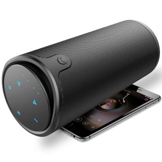 ZEALOT S8 Haut-parleur bluetooth puissant HIFI Boete e musique Haut-parleur de caisson de basses sans fil portable avec support de boetier en silicone TWS Banque d'alimentation de carte TF - Bleu