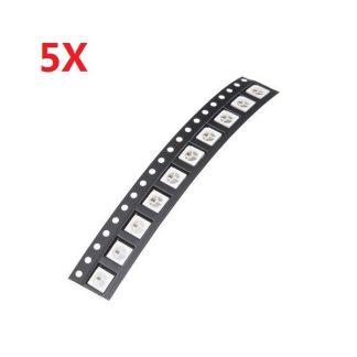 50pcs Rgb WS2812B 4Pin Pilote couleur LED Capteur de lumieres