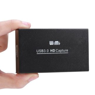 Wimi EC288 USB 3.0 HD 1080P Boete de capture video en direct 60 bits 16 bits pour OBS pour Dongle de capture video XSplit