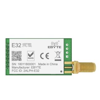 Ebytee E32-433T30D SX1278 30dBm 433MHz 1W 8km emetteur-recepteur sans fil longue portee LoRa 8000m 433MHz Module RF