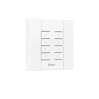 SONOFFe RM433 Commutateur de telecommande RF multifonction e 8 touches personnalise 433 MHz avec base fonctionne avec SONOFF RF / RFR3 / Slampher / iFan03 / 4CHProR2 / TX Series / 433 RF Bridge