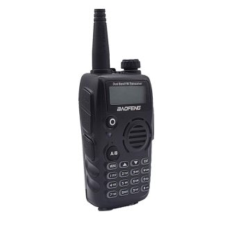 BAOFENG BF-UV5R noir blanc 128 canaux 400-520HZ double Bande talkie walkie talkie walkie - Prise UE