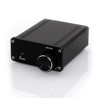 YJHIFI YJ00331 TDA7498 2.0 Mini amplificateur de puissance 2x100W classe D HIFI son amplificateur Audio amplificateur - Noir