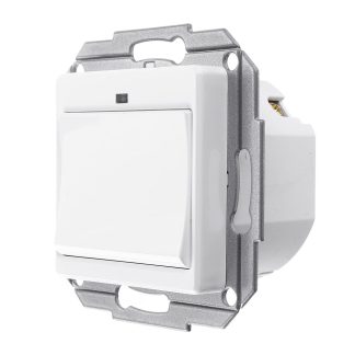 MoesHouse WS-EUY1-W norme europeenne 1 Gang interrupteur e bouton-poussoir intelligent vie intelligente Tuya telecommande sans fil fonctionne avec Alexa Google Home