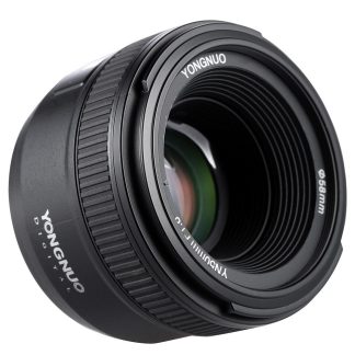 Yongnuo YN-50mm F1.8 Lentille e mise au point automatique e grande ouverture pour appareil photo reflex numerique Nikon