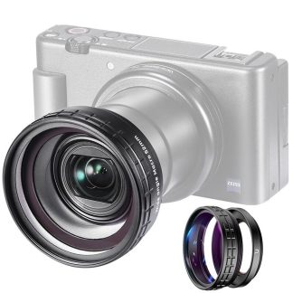 Ulanzi WL-1 ZV1 10XHD Objectif Macro Objectif grand Angle 18MM pour Sony ZV-1