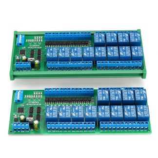 N4D8C12 Isolation 12V / 24V RS485 Relais Modbus RTU Protocole DIN35 Rail Shell PLC Facultatif - 12V Conseil seulement