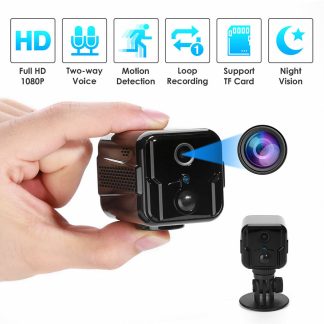 T9 Mini camera IP camescope WiFi sans fil 1080P camera reseau Surveillance Wifi Vision nocturne boucle d'enregistrement camescope