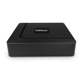 Srihome NVS003 4K UHD CCTV NVR 16CH 5MP Enregistreur video reseau 8CH 8MP Camera IP de Surveillance de securite - Prise UE