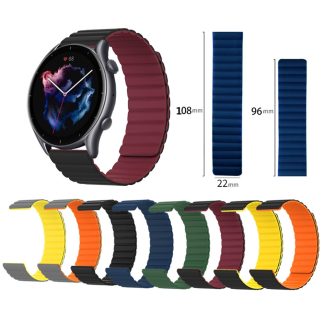Bakeey 22mm Largeur Confortable Respirant Resistant e La Transpiration Soft Montre En Silicone Bande Remplacement Du Bracelet Pour Huami Amazfit GTR 3/GTR 3 Pro - 001