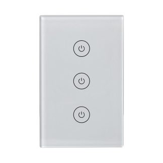 WF-ES012 WiFi + RF433 Tuya Smart US interrupteur e double commande interrupteur multi-contrele 3Gang fonctionne avec Amazon Alexa Google Home