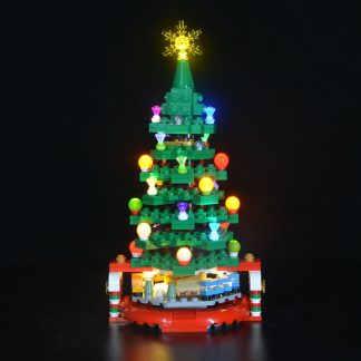 Kit d'eclairage LED uniquement pour briques d'eclairage de sapin de Noel LEGO 40338
