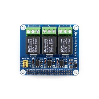 Catda C2367 3 voies relais carte d'extension relais GPIO Interface pour Raspberry Pi - Bleu