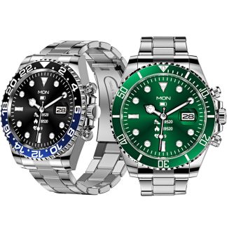 Bakeey AW12 Pro ecran tactile complet de 1,3 pouces BT Appelez la frequence cardiaque Moniteur de pression d'oxygene dans le sang 128 + 1G Lecteur de musique local 320mAh Longue veille IP68 etanche BT5.0 Montre intelligente - 001