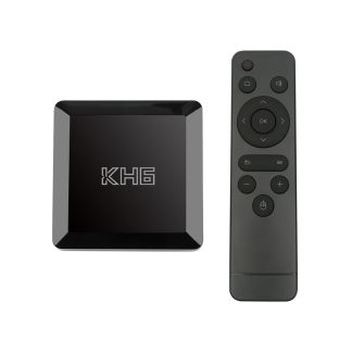 Mecool KH6 H616 4GB RAM 32GB ROM Android 10.0 5G Wifi bluetooth 5.0 6K UHD TV Box H.265 VP9 4K @ 60fps decodeur video OTT Box - Prise UE