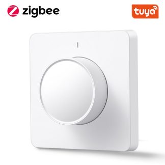 RSH Tuya ZB LED panneau de commande de gradation gradateur rotatif bouton contreleur de luminosite de la lumiere fonctionne avec Alexa Google Home