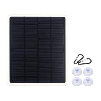 Panneau solaire de silicium monocristallin de 10W 12V 600mA 210 * 175 * 2.5mm avec la boete de jonction arriere et la connexion USB simple
